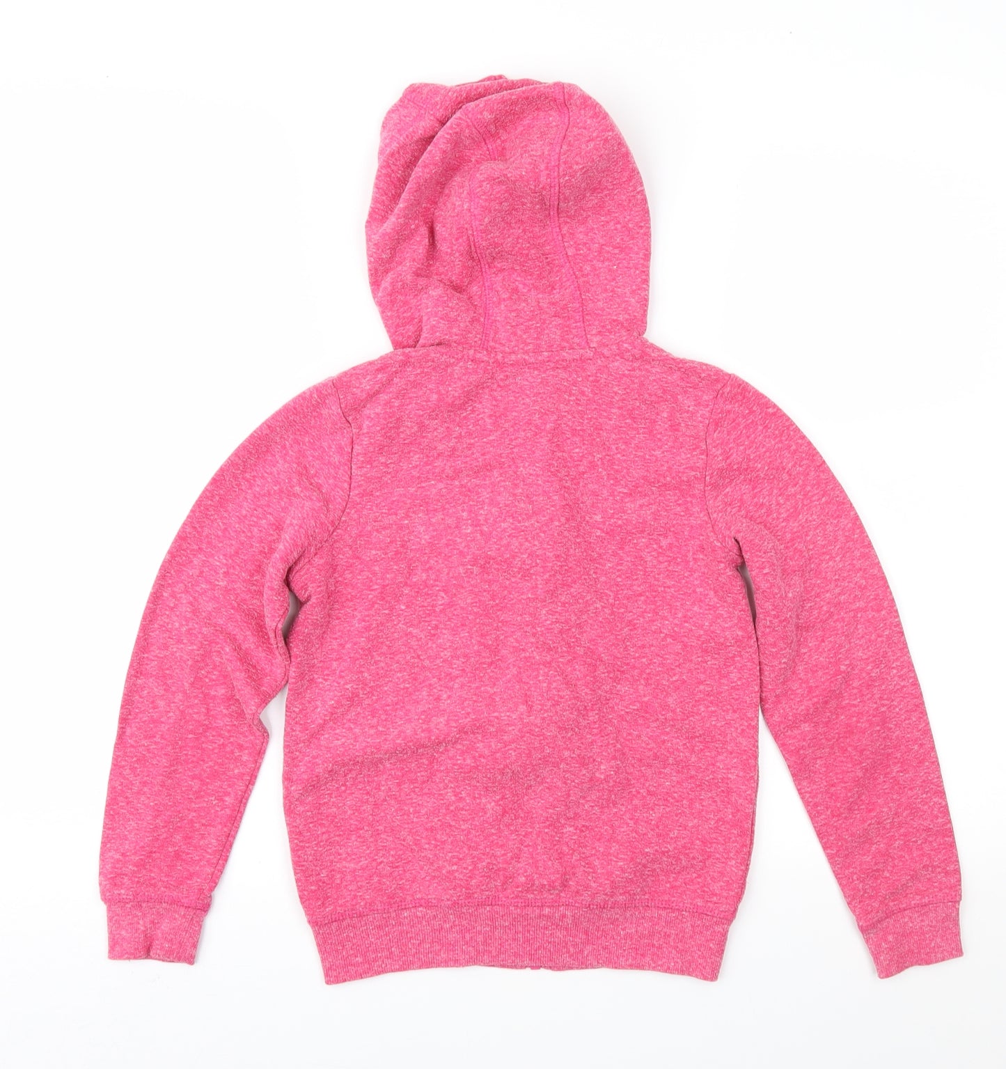 George Girls Pink   Full Zip Hoodie Size 9-10 Years