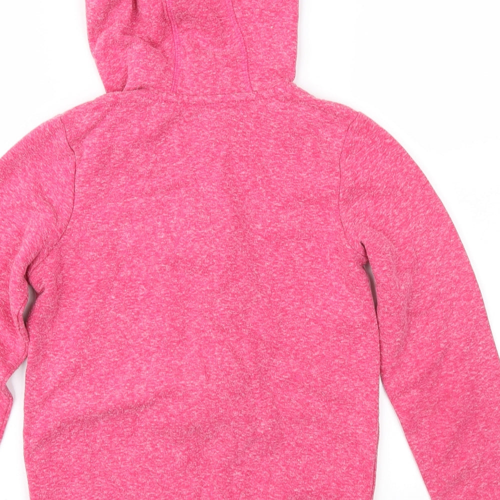 George Girls Pink   Full Zip Hoodie Size 9-10 Years