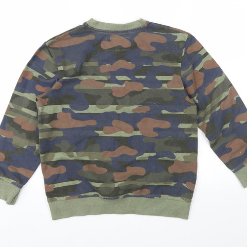 RJR.John Rocha Boys Multicoloured Camouflage  Pullover Sweatshirt Size 8-9 Years
