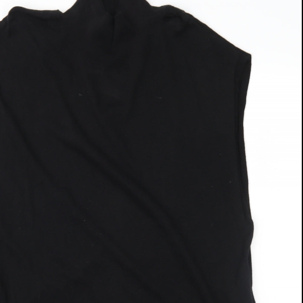 Marks and Spencer Womens Black  Knit Pullover Jumper Size 16