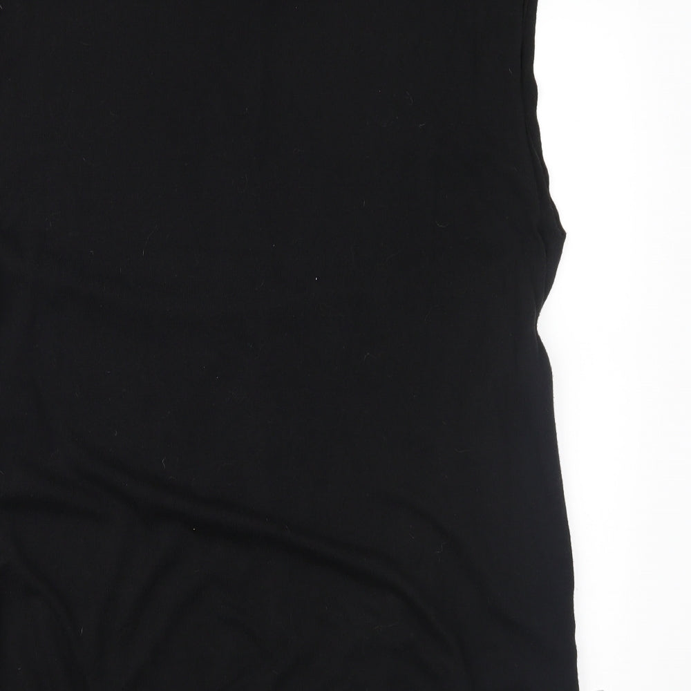 Marks and Spencer Womens Black  Knit Pullover Jumper Size 16