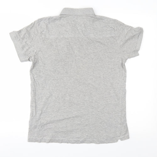 French Connection Mens Grey    Polo Size S