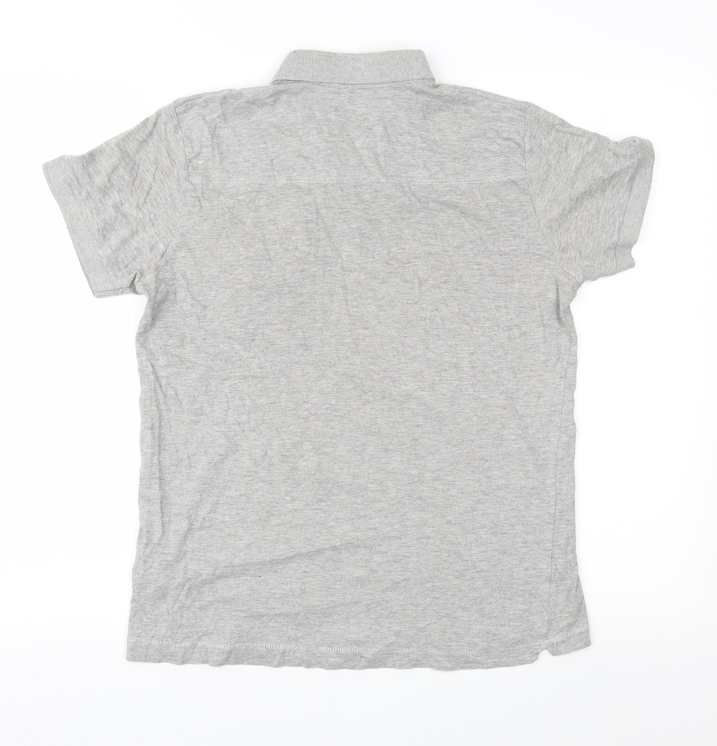 French Connection Mens Grey    Polo Size S