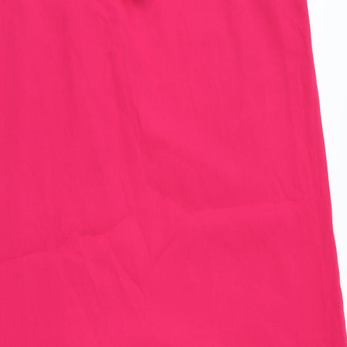 Vera Moda Womens Pink   Camisole Blouse Size M  - Dipped hem
