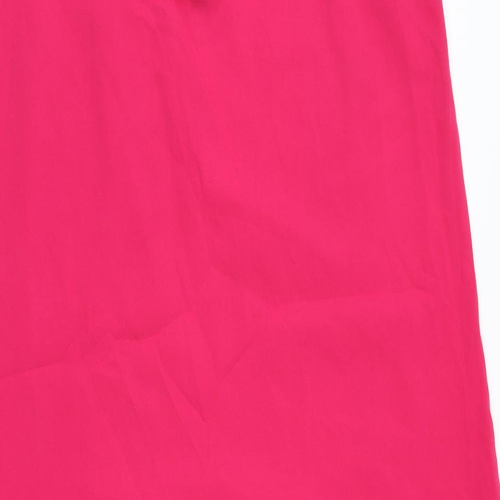 Vera Moda Womens Pink   Camisole Blouse Size M  - Dipped hem