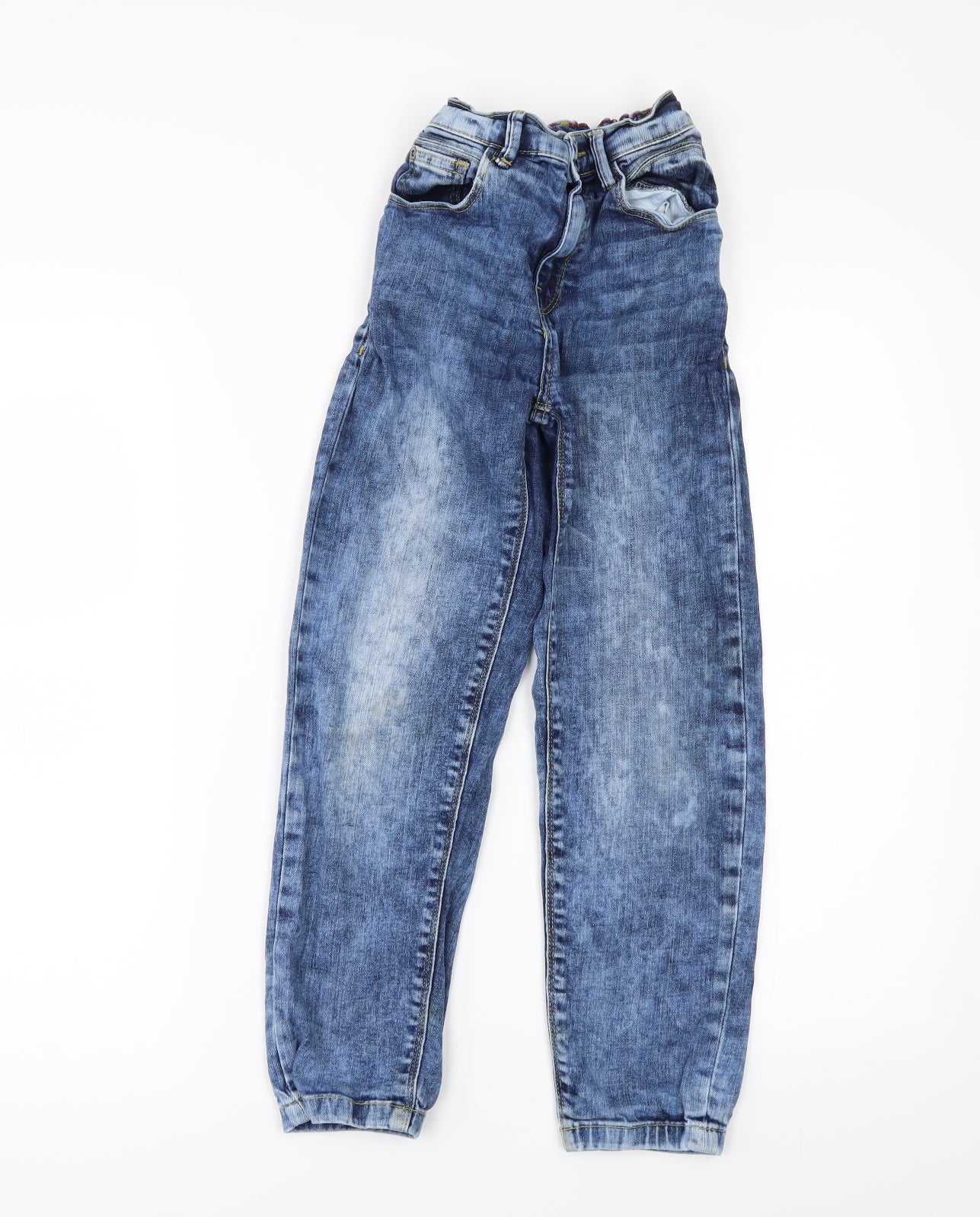 Nutmeg Boys Blue  Denim Straight Jeans Size 8-9 Years
