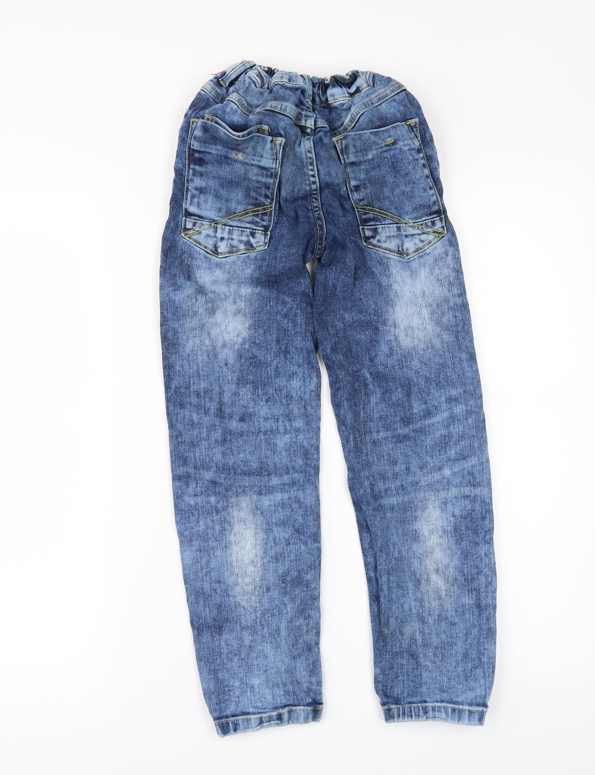 Nutmeg Boys Blue  Denim Straight Jeans Size 8-9 Years