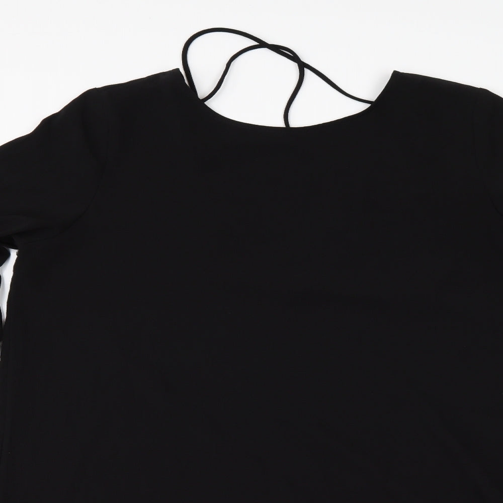 Glamorous Womens Black   A-Line  Size 12  - flared sleeves