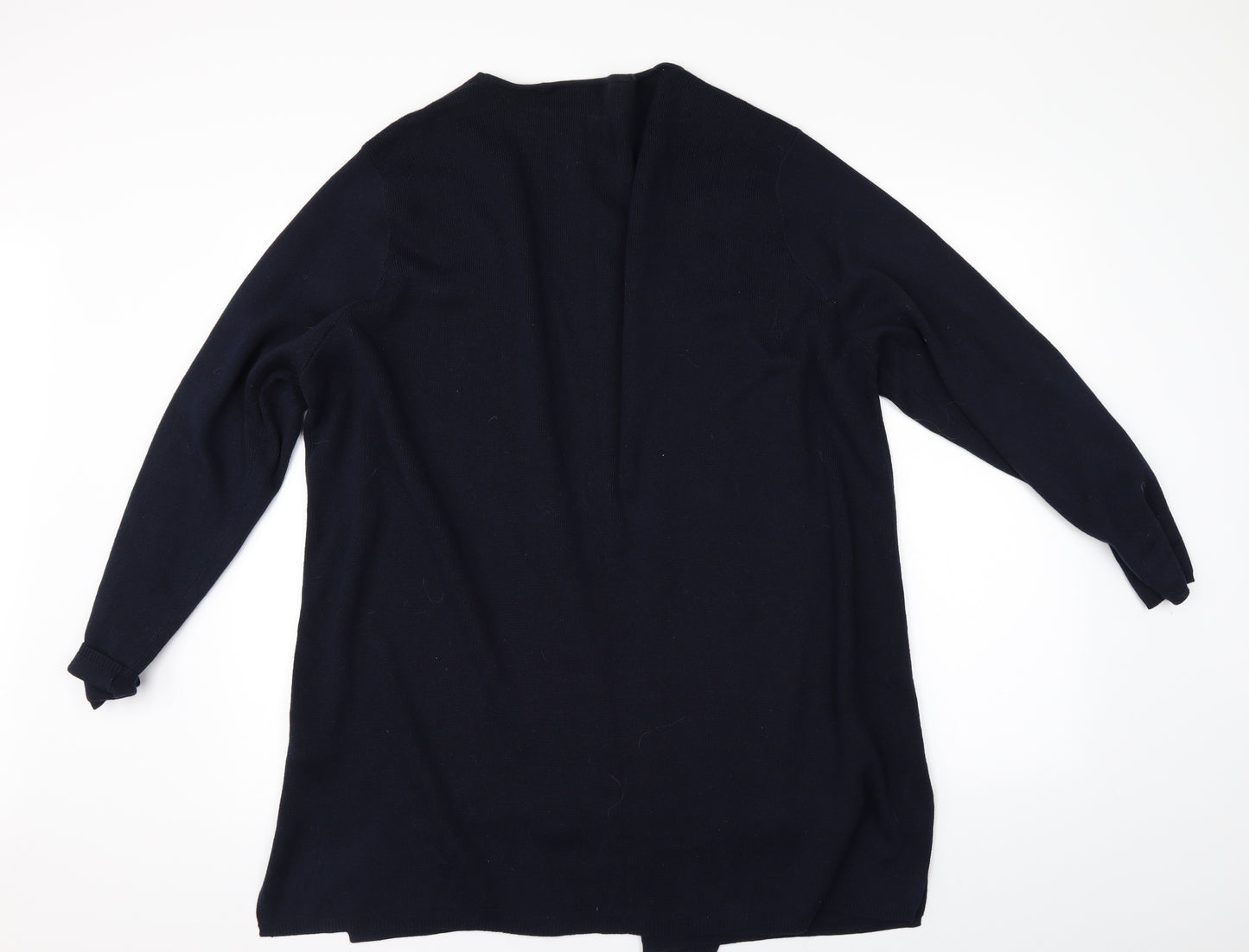Preworn Womens Blue   Cardigan Jumper Size 22