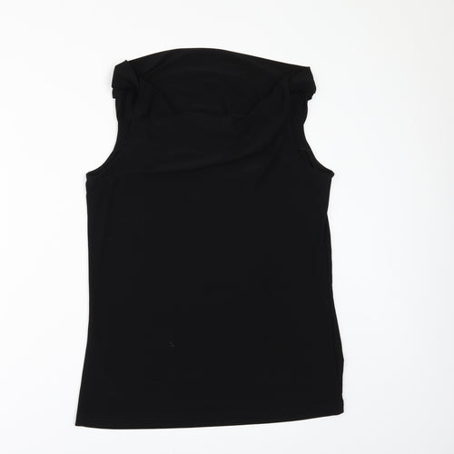 Klass Womens Black   Tunic Blouse Size M