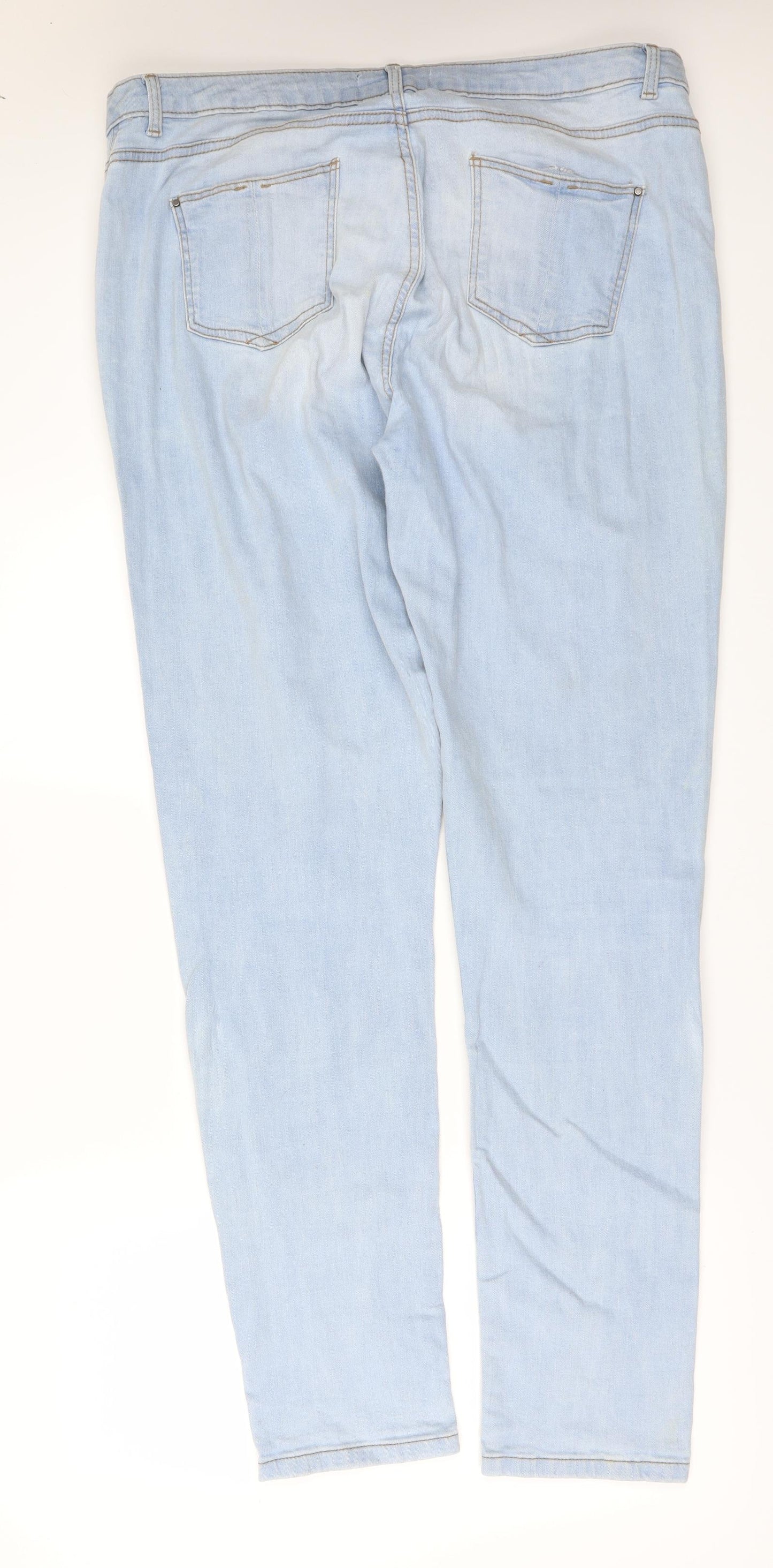 Dorothy Perkins Womens Blue  Denim  Jeans Size 18 L33 in