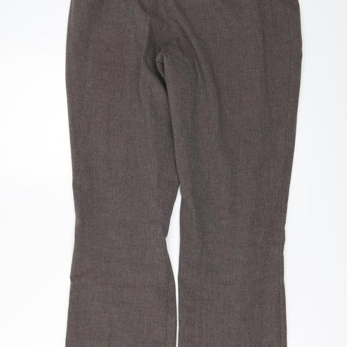 Principles Womens Brown   Trousers  Size 12 L29 in