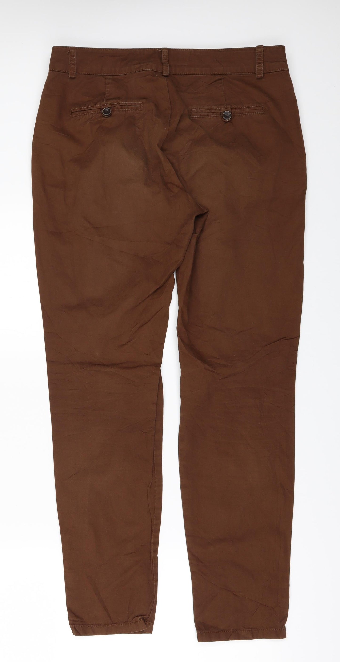 Zara Womens Brown   Trousers  Size S L28 in