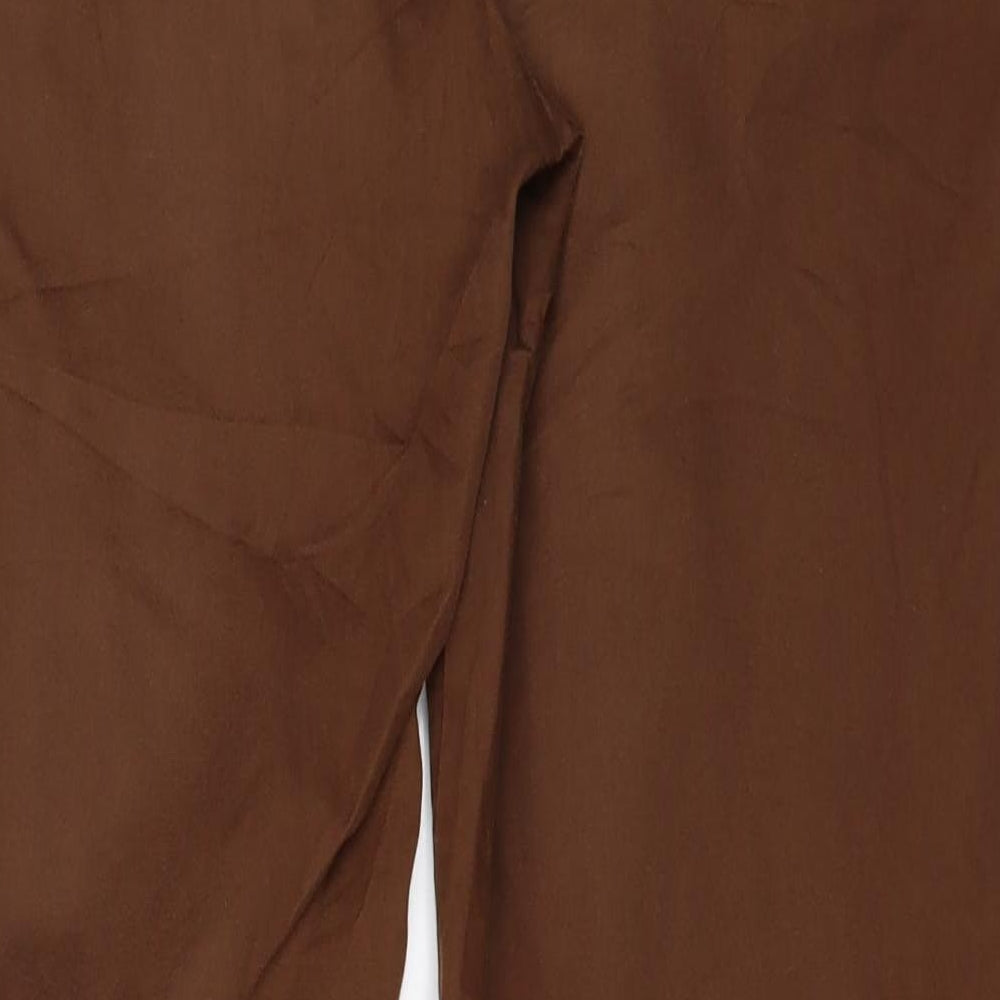 Zara Womens Brown   Trousers  Size S L28 in