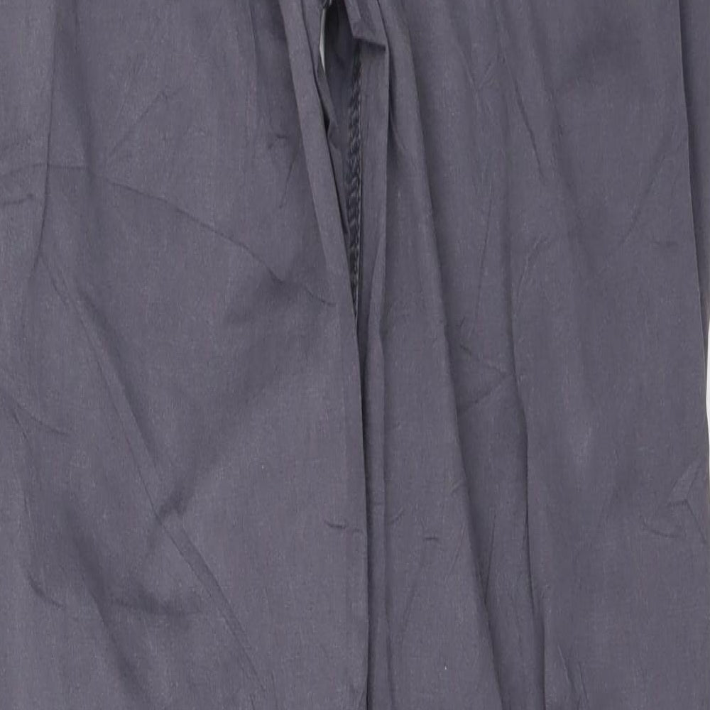 H&M Womens Grey  Denim Straight Jeans Size 12 L32 in