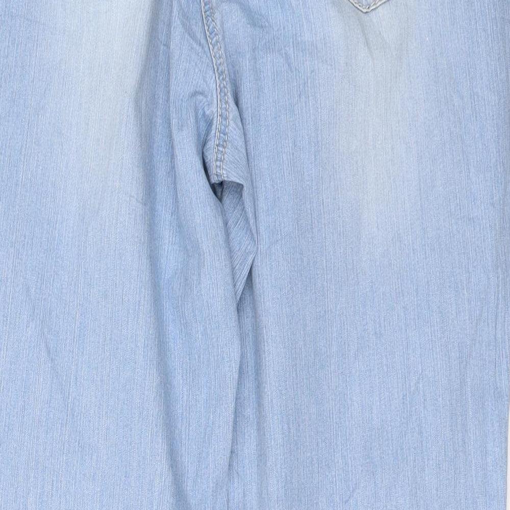 Gerry Weber Womens Blue  Denim Straight Jeans Size 36 in L29 in