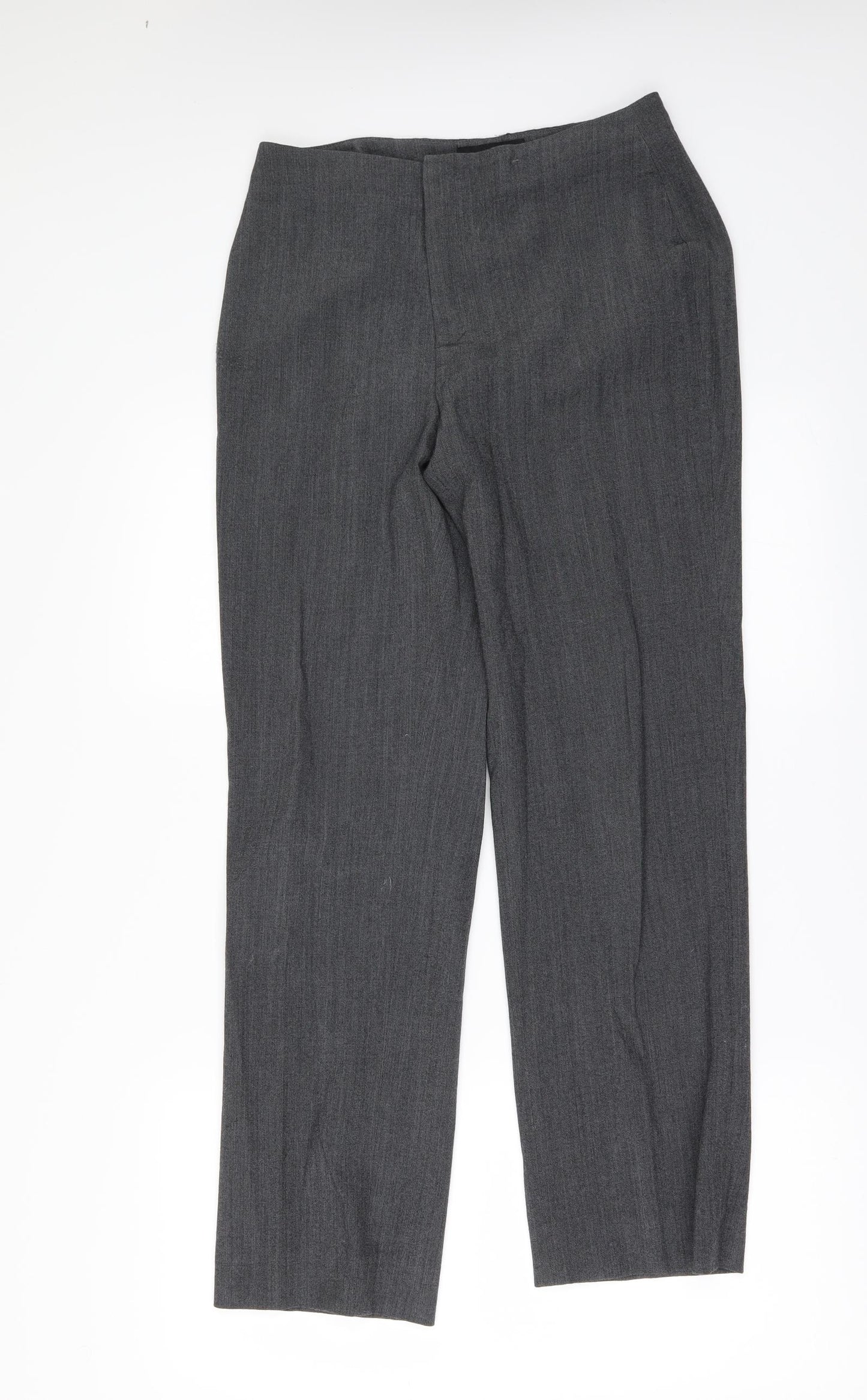 Zara Womens Grey   Trousers  Size 12 L29 in