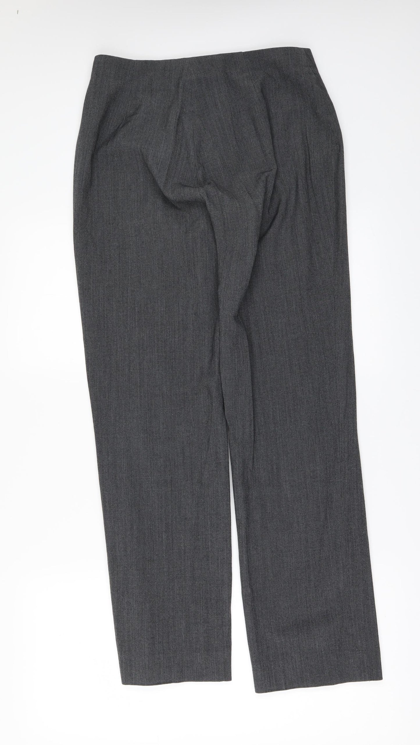 Zara Womens Grey   Trousers  Size 12 L29 in