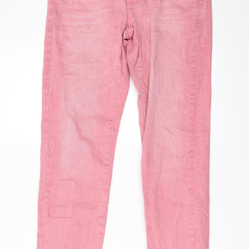 Esprit Womens Pink  Denim Skinny Jeans Size 28 in L30 in