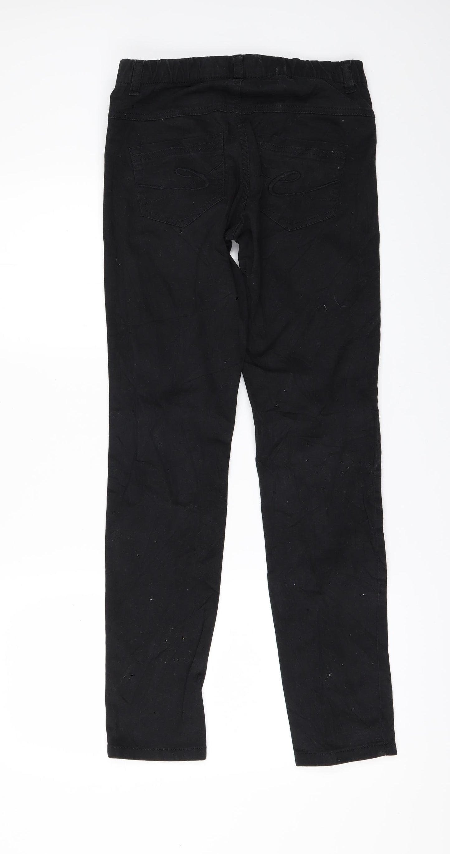 EDC Womens Black  Denim Jegging Jeans Size 8 L29 in