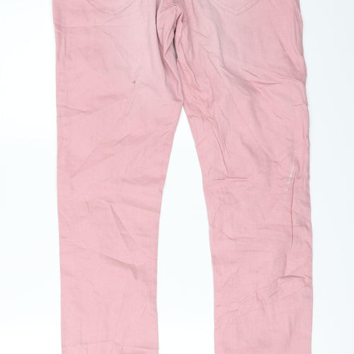 casual kids Girls Pink  Denim Skinny Jeans Size 14 Years