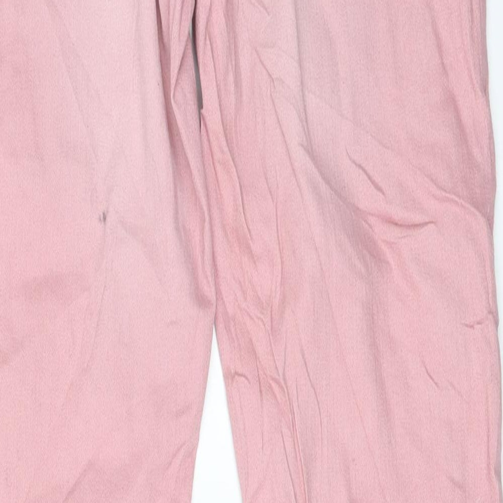 casual kids Girls Pink  Denim Skinny Jeans Size 14 Years
