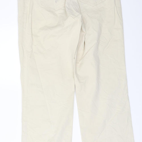 Toni Womens Beige   Chino Trousers Size 14 L26 in
