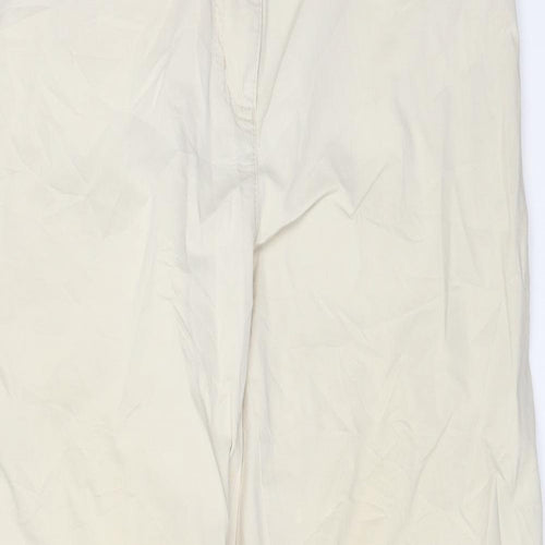 Toni Womens Beige   Chino Trousers Size 14 L26 in