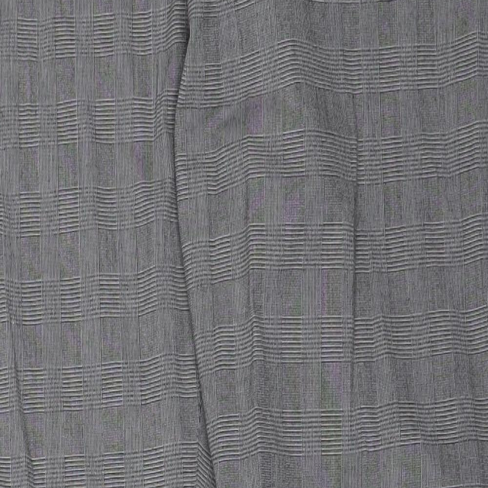 ecru Womens Green Check  Trousers  Size 38 L29 in