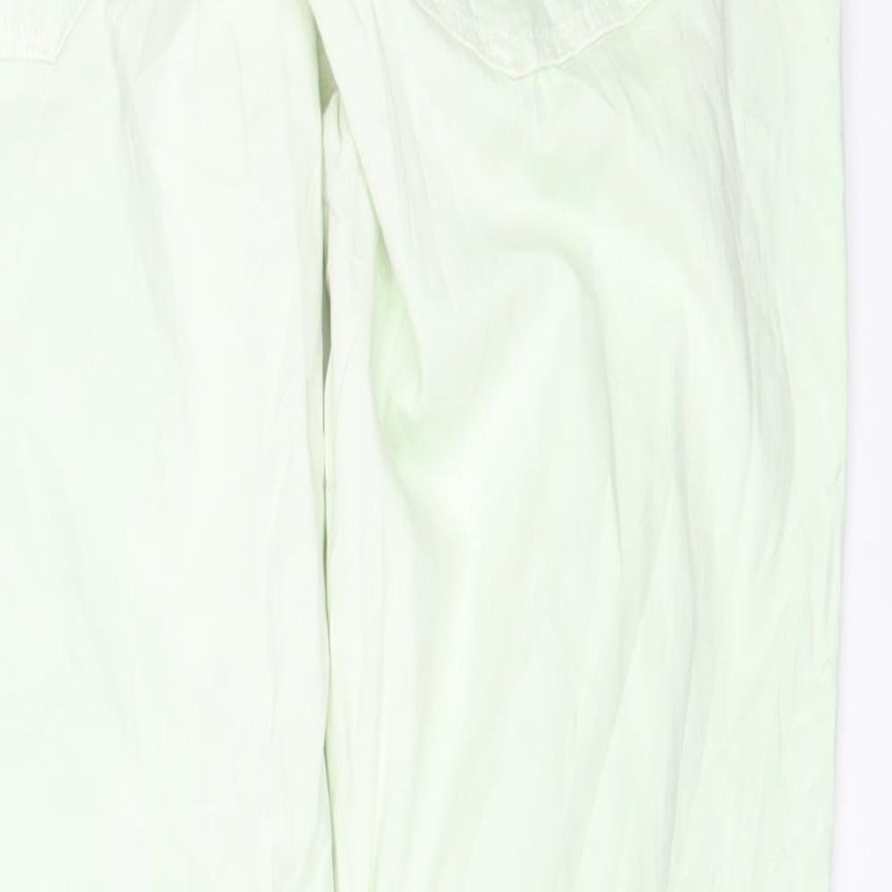 Only Womens Green  Denim Skinny Jeans Size 12 L28 in