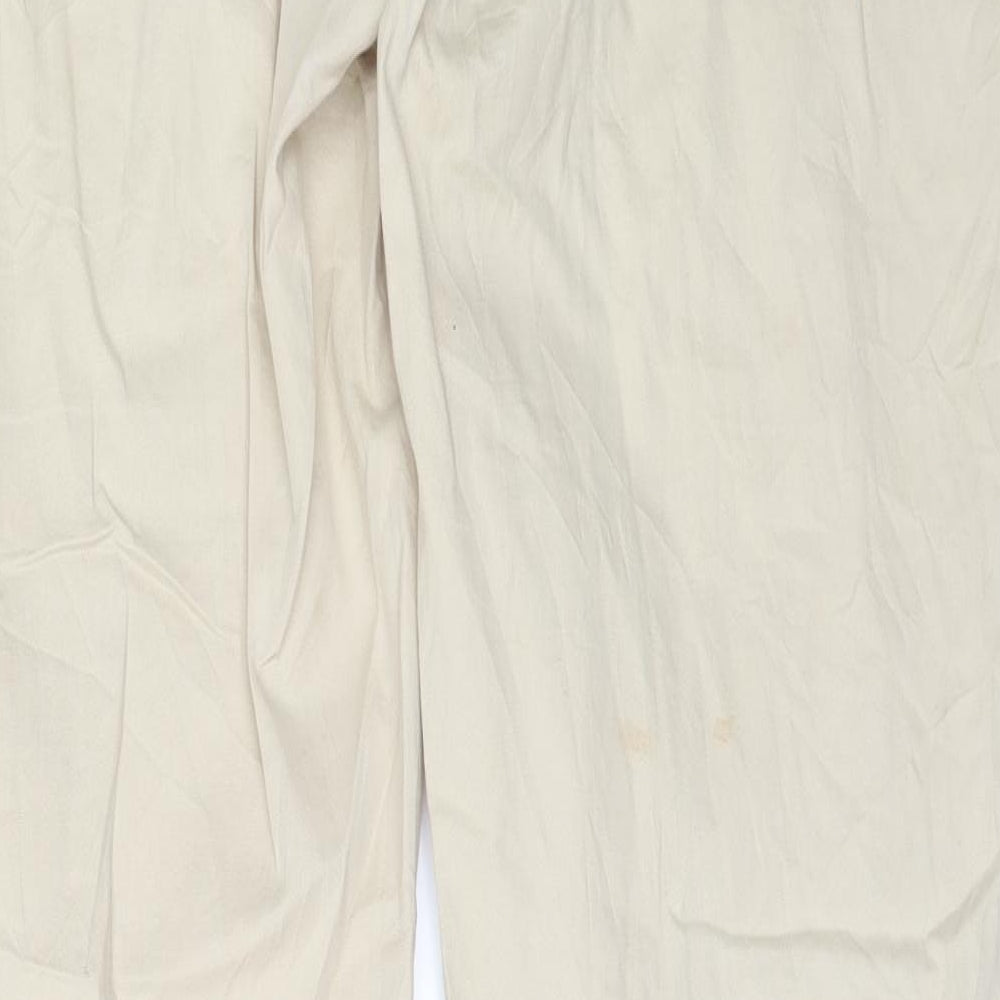 Perry Womens Beige   Chino Trousers Size 18 L34 in