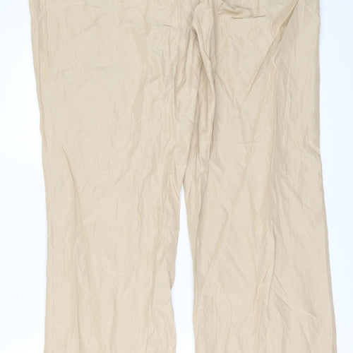 Gerry Weber Womens Beige   Trousers  Size 18 L32 in