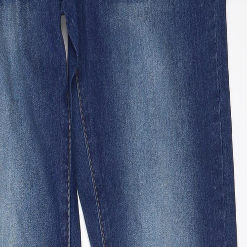 Originals Womens Blue  Denim Skinny Jeans Size 8 L31 in