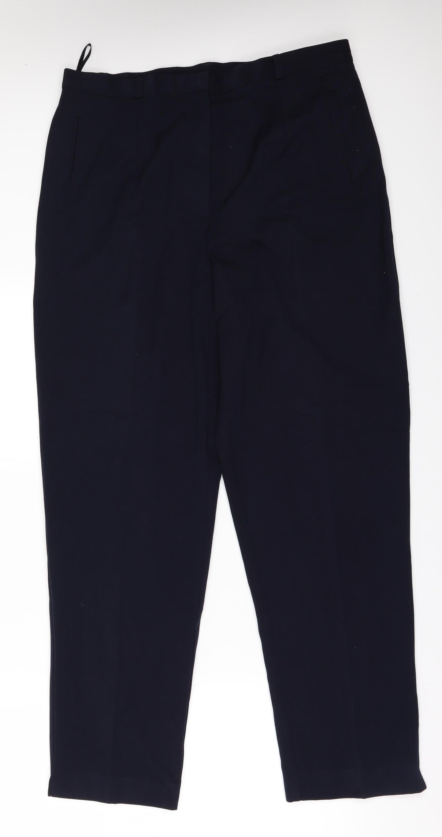 Essentials Womens Black   Trousers  Size 16 L29 in