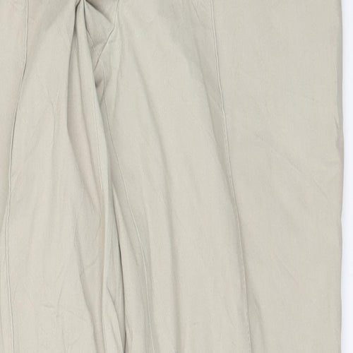 Cambio Womens Beige   Chino Trousers Size 32 in L28 in