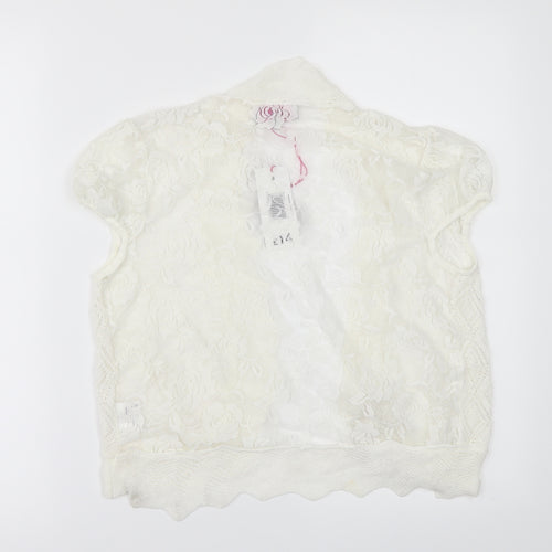 Be beau Womens Ivory   Cardigan Jumper Size 8