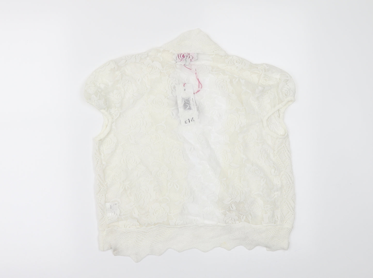 Be beau Womens Ivory   Cardigan Jumper Size 8