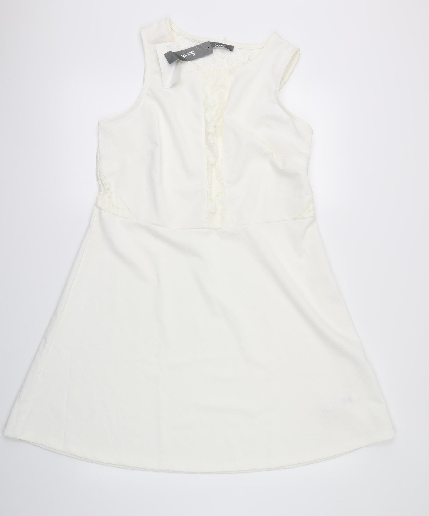 South Womens Ivory   Fit & Flare  Size 18