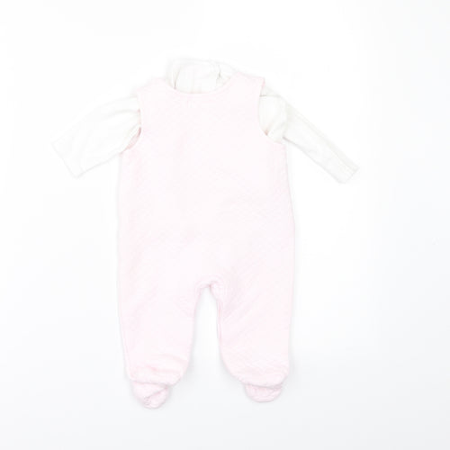 rock a bye Girls Pink   Romper One-Piece