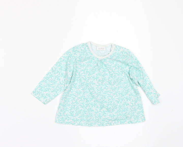 NEXT Girls Green Floral A-Line Size 3-6 Months