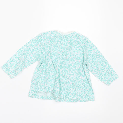 NEXT Girls Green Floral  A-Line  Size 3-6 Months