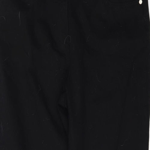 Debenhams` Womens Black   Cropped Jeans Size 14 L22 in