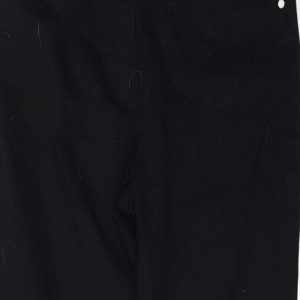 Debenhams` Womens Black   Cropped Jeans Size 14 L22 in