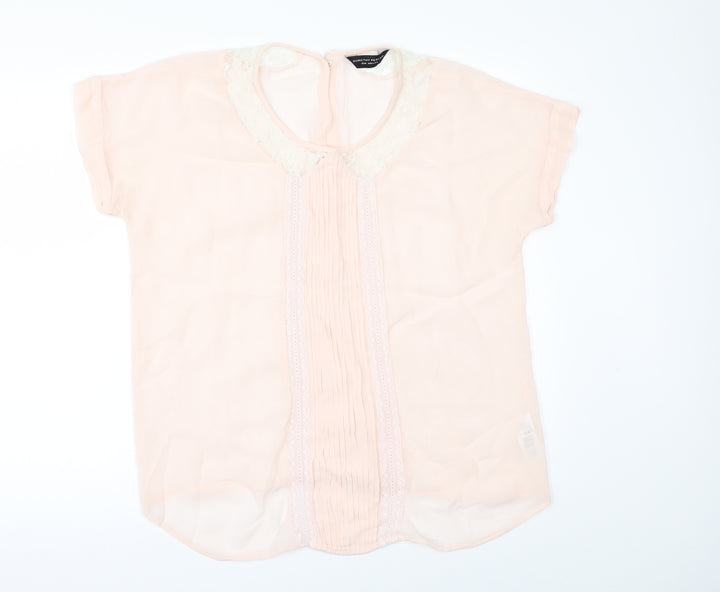 Dorothy Perkins Womens Orange   Tunic Blouse Size 12