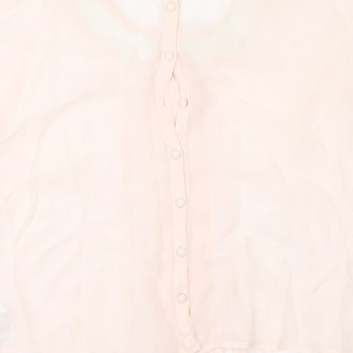 Dorothy Perkins Womens Orange   Tunic Blouse Size 12