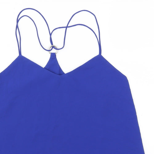 New Look Womens Blue   Basic Blouse Size 10