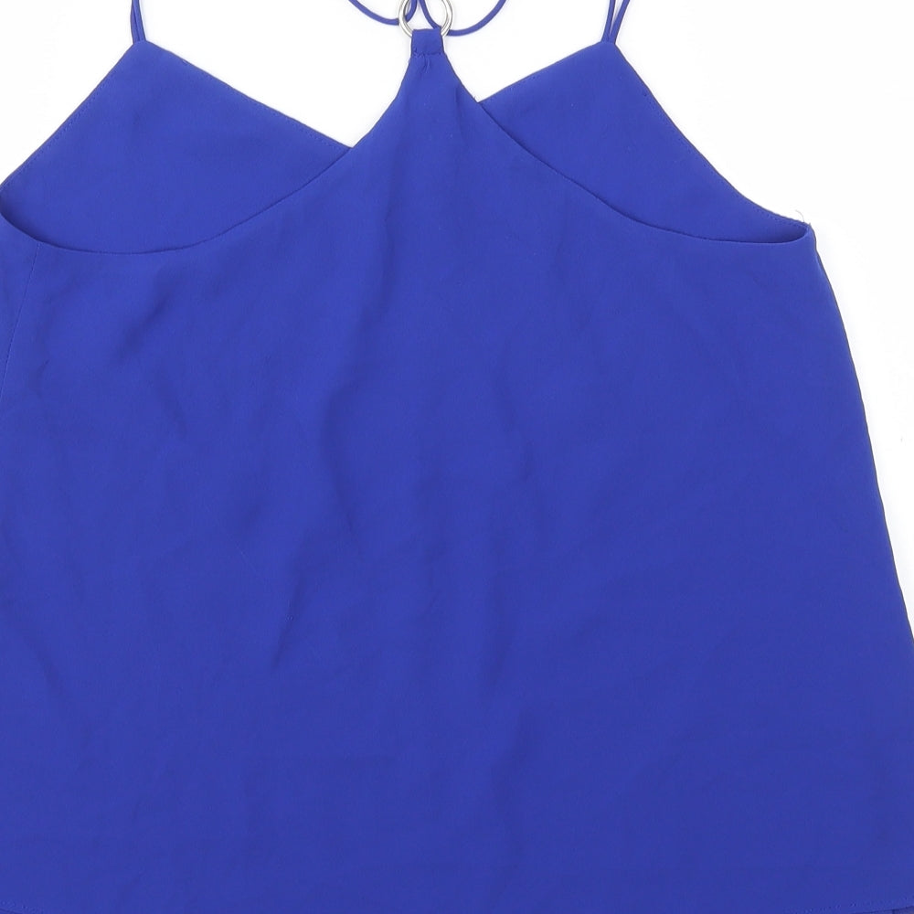 New Look Womens Blue   Basic Blouse Size 10