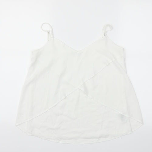 Miss Selfridge Womens White   Basic Blouse Size 6