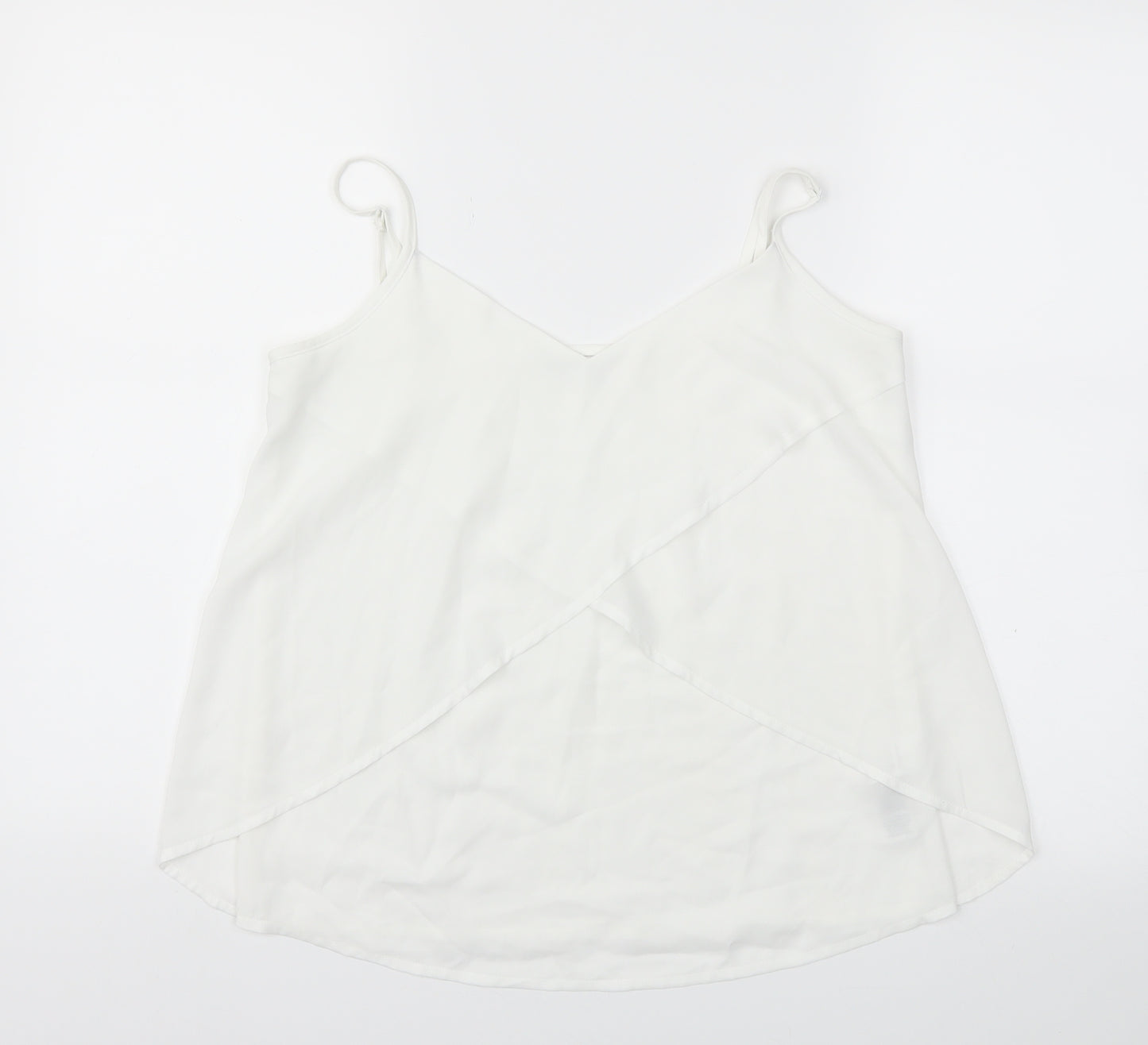 Miss Selfridge Womens White   Basic Blouse Size 6