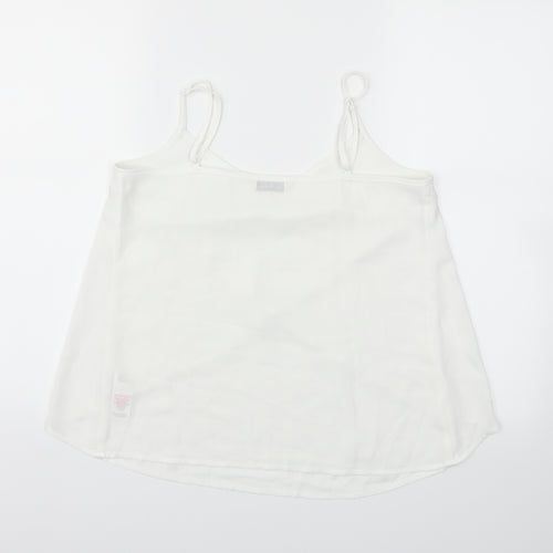 Miss Selfridge Womens White   Basic Blouse Size 6